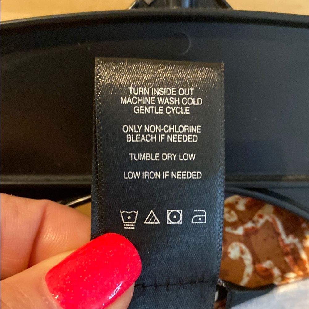 Ali Miles Multicolor Patchwork Blouse - image 6